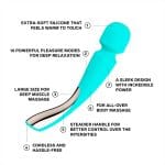LELO Smart Wand 2 Large Aqua - Image 9