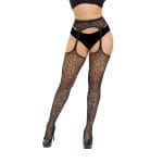 Lace by LJ Plus Size Suspender Pantyhose - Image 7