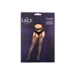 Lace by LJ Plus Size Suspender Pantyhose with Rhinestones - Image 9