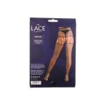 Lace by LJ Rhinestone Suspender Tights Black - Image 6