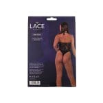 Lace by LJ Floral Halter Bodysuit Black - Image 7