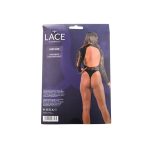 Lace by LJ High Neck Lace Bodysuit Black - Image 8