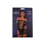Lace by LJ Off the Shoulder Mini Dress Black - Image 6