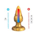 SilexD Fantasy Collection Goldy Butt Plug Medium - Image 5