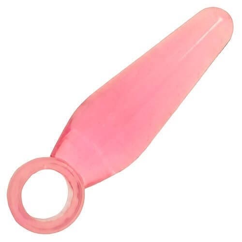 ns3442-finger_fun_1_1-1 Loving Joy Finger Fun Small Butt Plug Pink - Image 1
