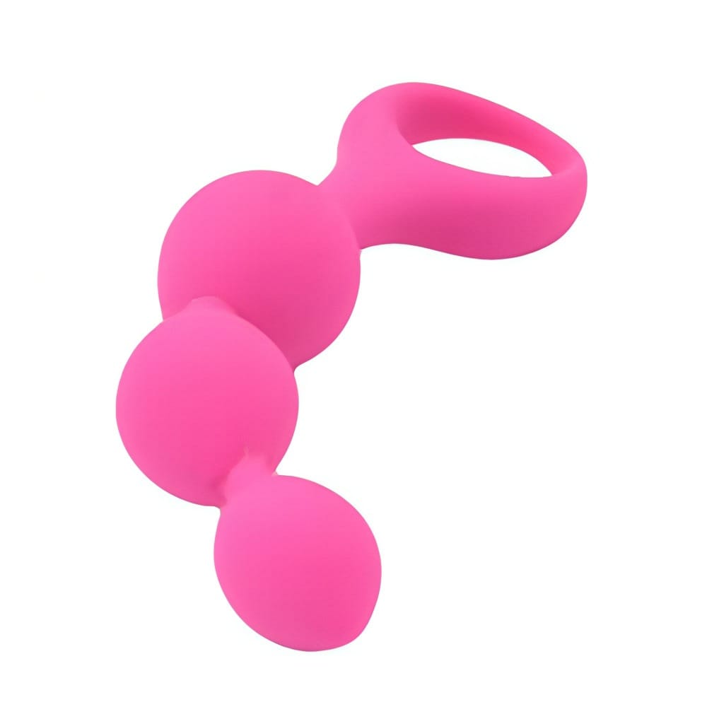 ns6551-loving_joy_triple_ripple_anal_beads_pink-2-wr Loving Joy Triple Ripple Anal Beads-Pink - Image 1