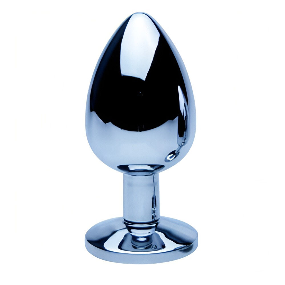 ns7101-precious-metals-silver-anal-plug-large-2-1 Precious Metals Silver Butt Plug-Large - Image 1
