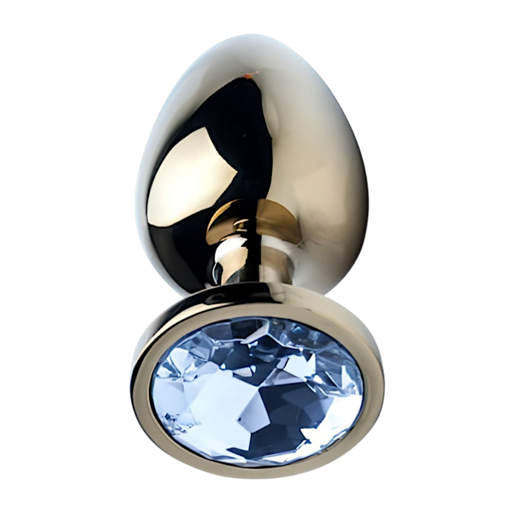 ns7103-precious-metals-gold-anal-plug-large-3 Precious Metals Gold Butt Plug-Large - Image 1
