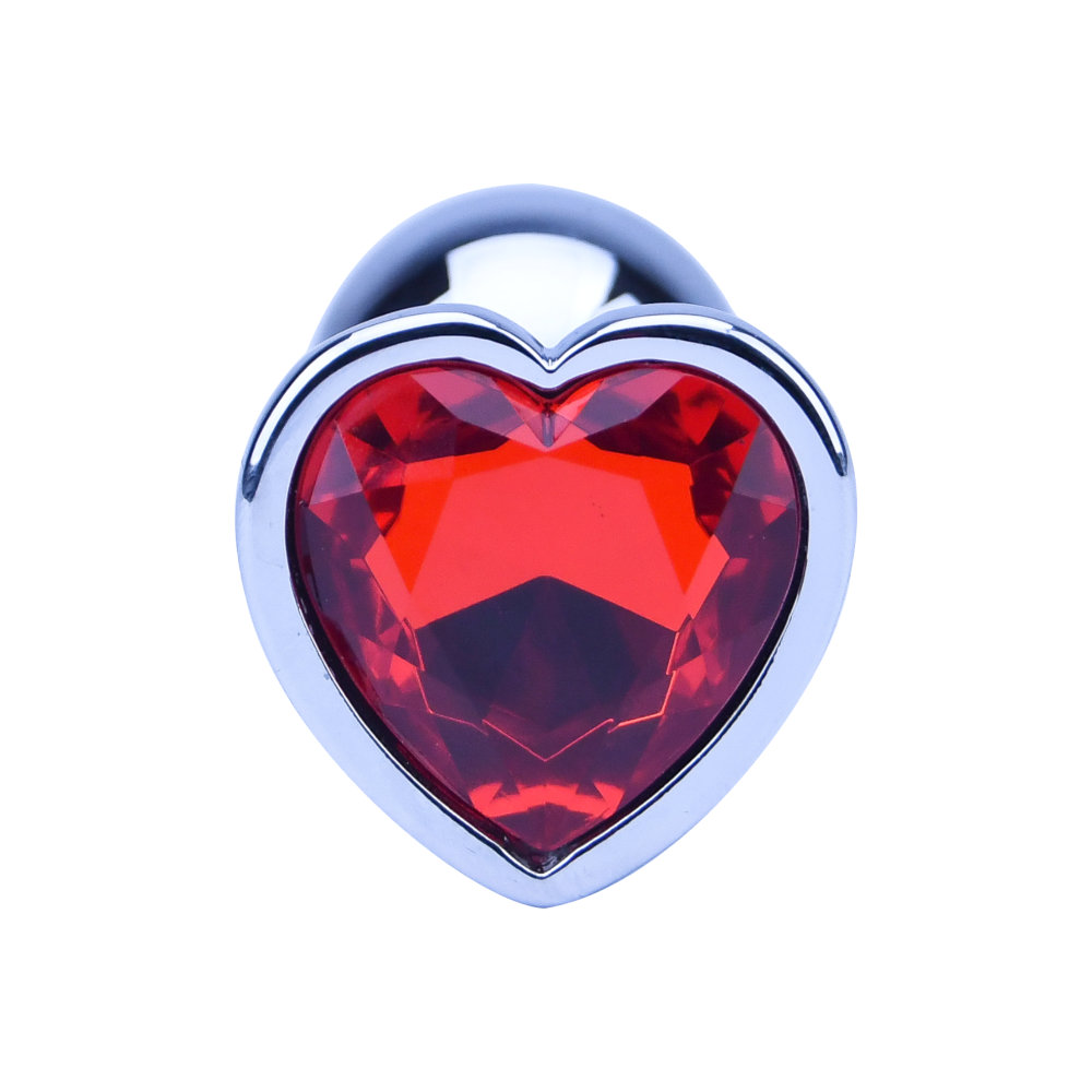 ns7168-precious-metals-limited-edition-heart-shaped-anal-plugs-silver-1 Precious Metals Heart Shaped Butt Plug-Silver - Image 1