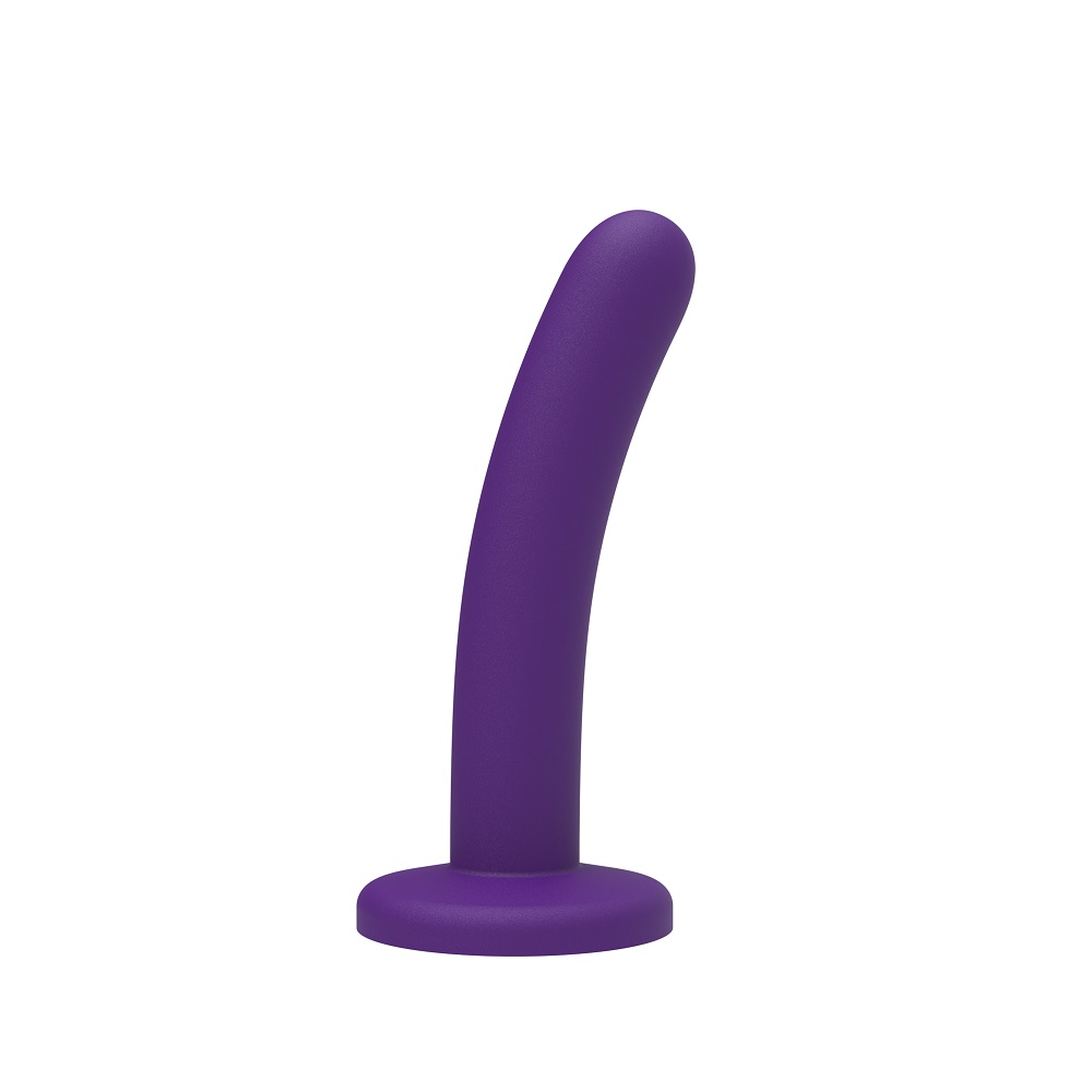 n12701-mina-silk-curved-silicone-dildo-5inch-1 Mina Silk Curved Silicone Dildo 5 Inch - Image 1