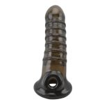 Loving Joy Boss Textured Penis Sleeve with Ball Loop - Image 5