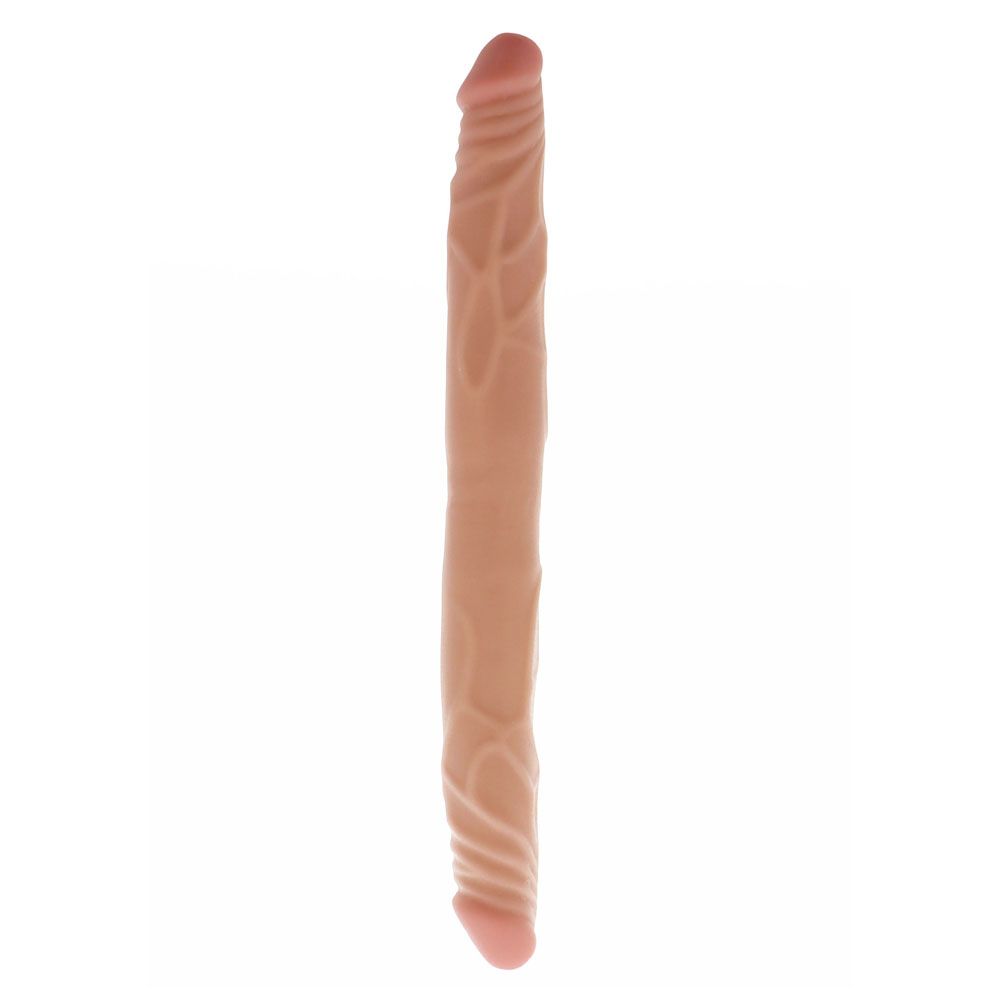 10185x1.jpg ToyJoy Get Real 14 Inch Flesh Double Dildo - Image 1