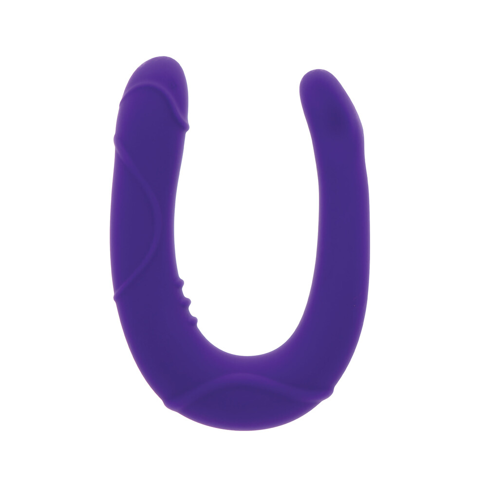 10197x1.jpg ToyJoy Get Real Vogue Mini Double Dong Purple - Image 1