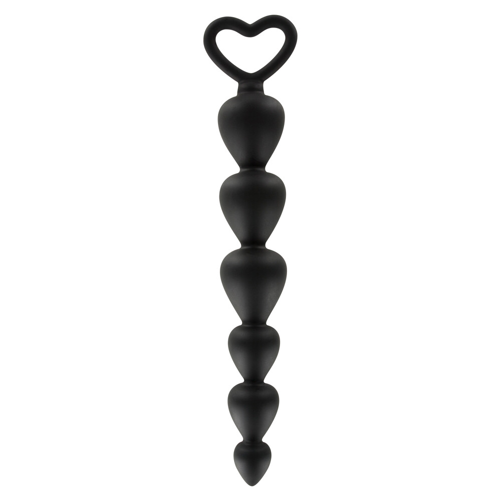 10286BLACKx1.jpg ToyJoy Anal Play Bottom Beads Black - Image 1
