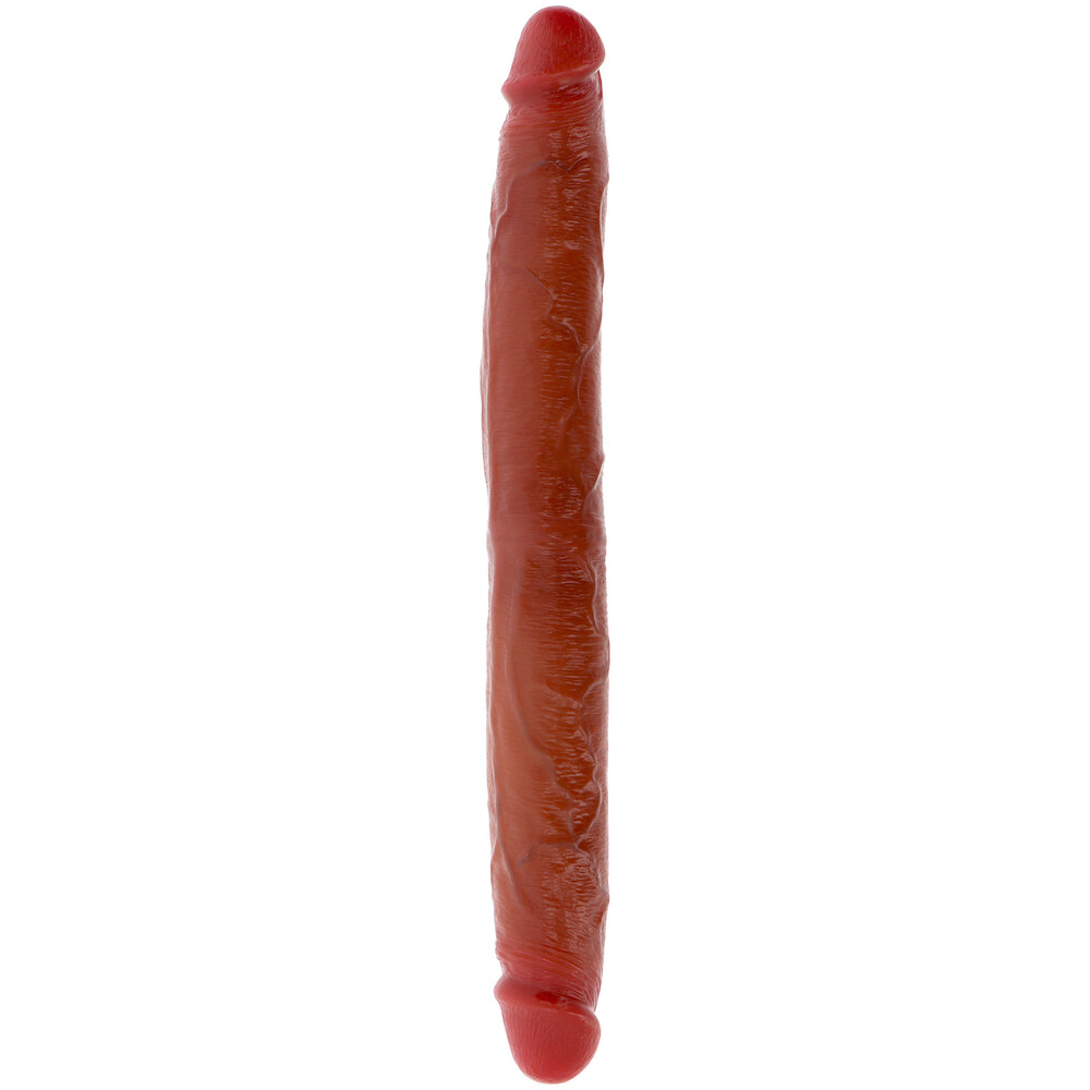 11206x1.jpg ToyJoy Silicone Foreskin Double Dong 13.7 Inches - Image 1