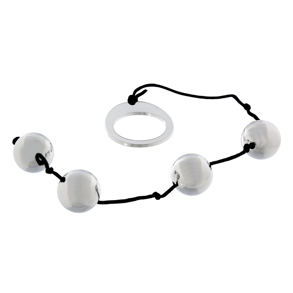 113826x1.jpg Heavy Metal Anal Beads - Image 1
