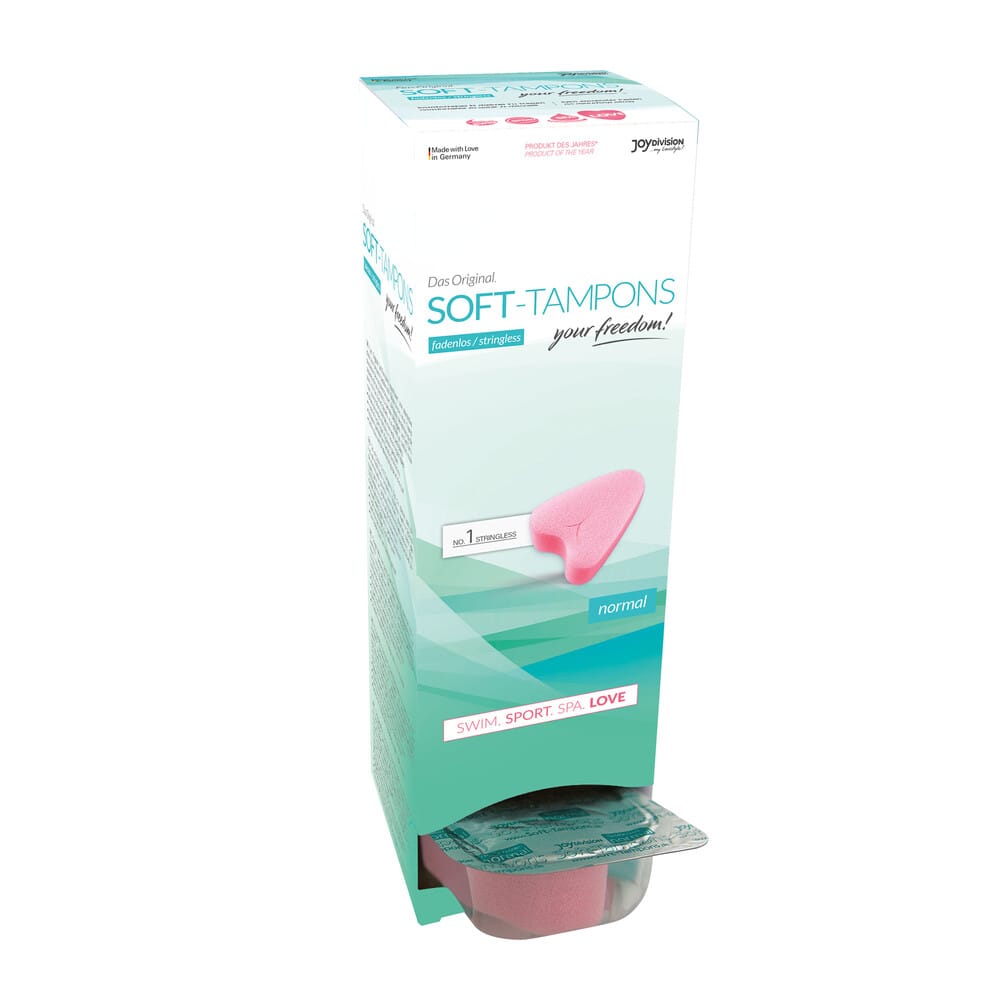 122019x1.jpg Stringless Original Soft Tampons Normal 12 Pieces - Image 1
