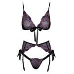 Kissable Embroidered Floral Bra Set - Image 3
