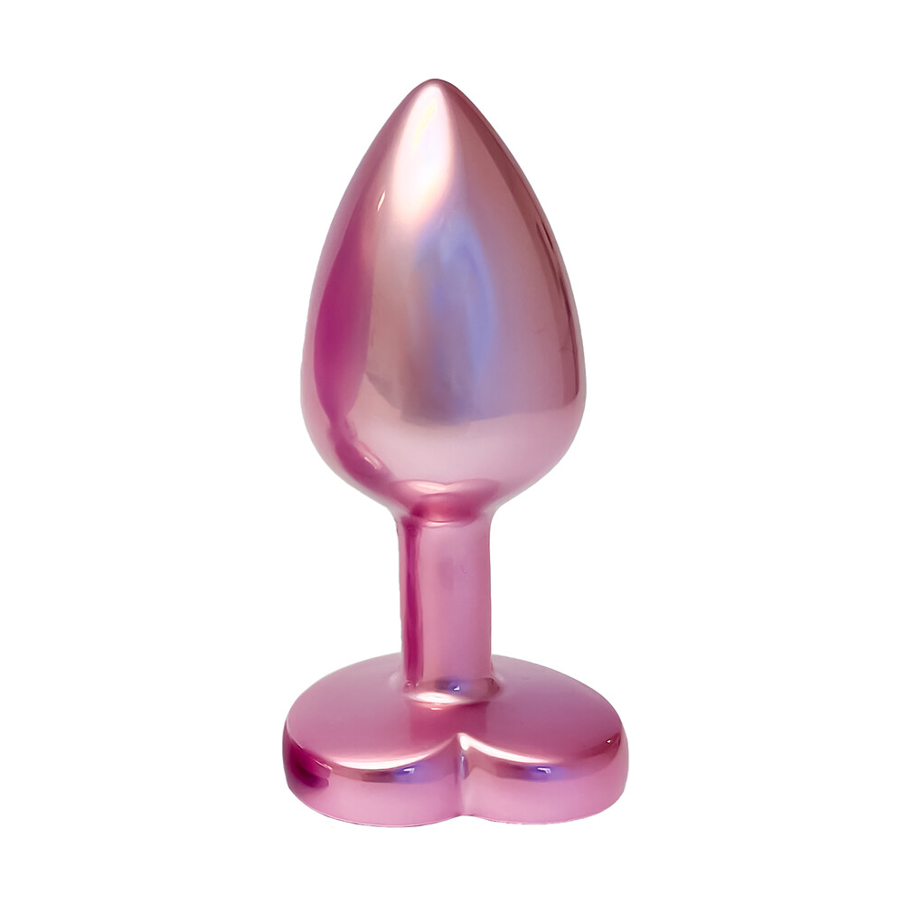 22195x1.jpg Gleaming Love Pearl Pink Butt Plug Small - Image 1