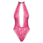 Kissable Halterneck Lace Body Pink - Image 4