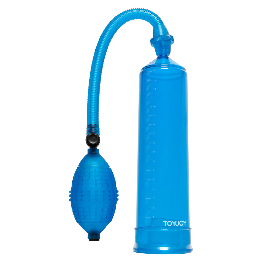 3006009144x1.jpg ToyJoy Rock Hard Stimulation Blue Power Penis Pump - Image 1
