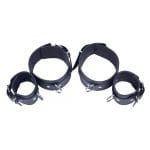 The Red Arm To Forearm Leather Shackles - Image 2