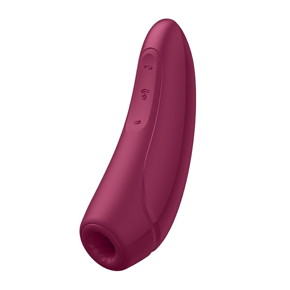 4001821x1.jpg Satisfyer App Enabled Curvy 1 Plus Rose Red - Image 1