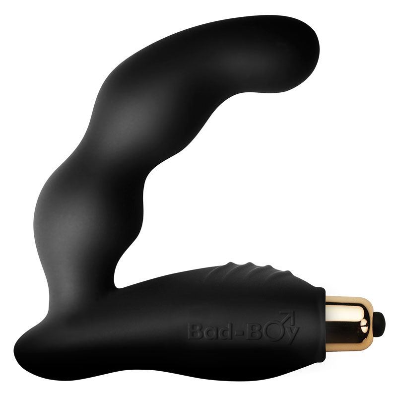 7BBKVx1.jpg Rocks Off 7 Speed Bad Boy Black Prostate Massager - Image 1
