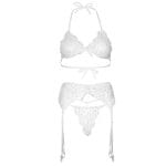 Leg Avenue Bra Top Garterbelt and GString - Image 4