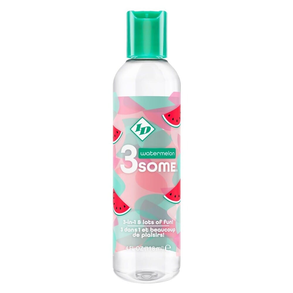 902826x1.jpg ID 3some Watermelon 3 In 1 Lubricant 118ml - Image 1