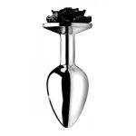 XR Booty Sparks Black Rose Anal Plug Large - Image 2