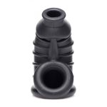 Master Series Dark Chamber Silicone Chastitys Cage - Image 3