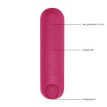 10 speed Rechargeable Bullet Pink - Image 2