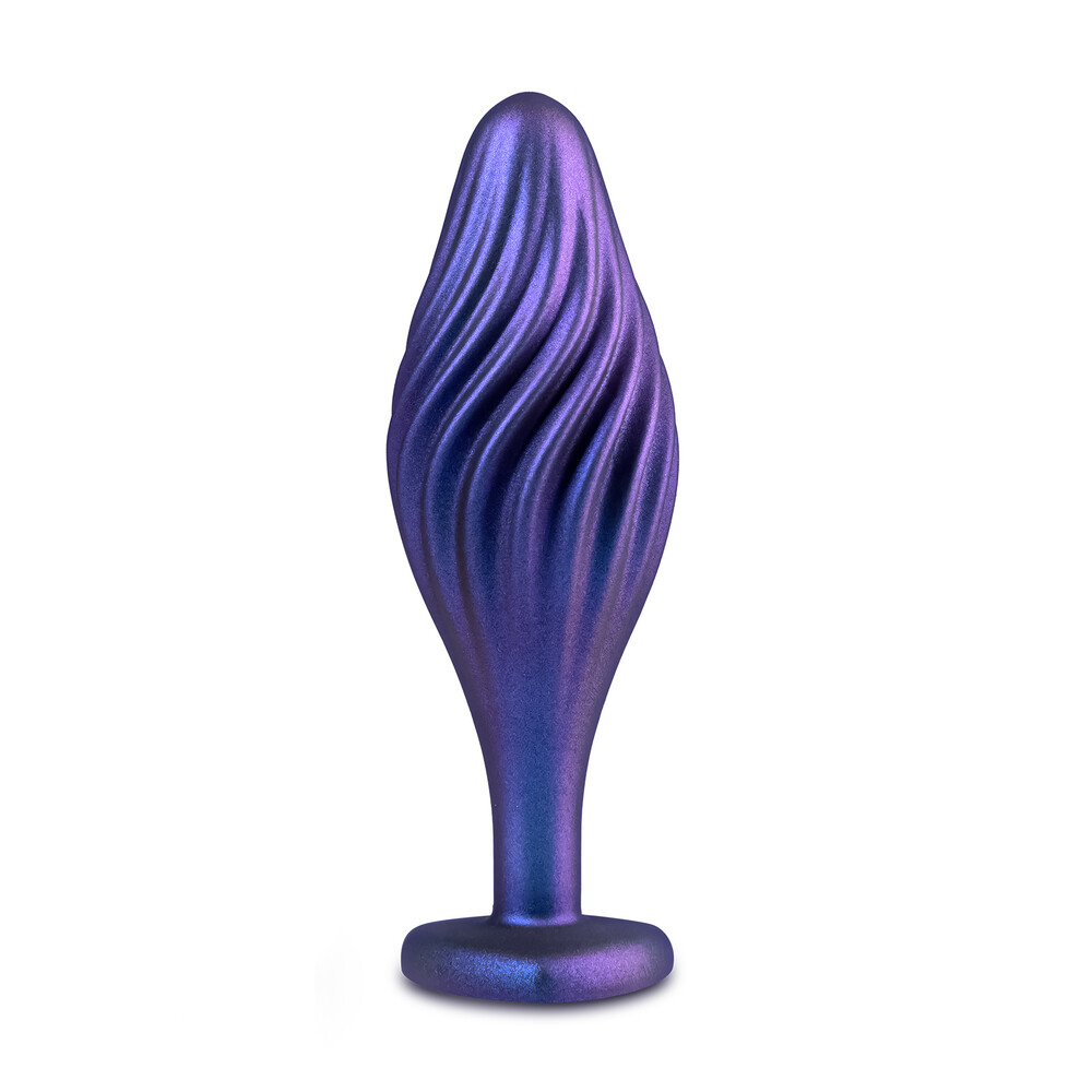 BL-10112x1.jpg Anal Adventures Matrix Swirling Bling Butt Plug - Image 1