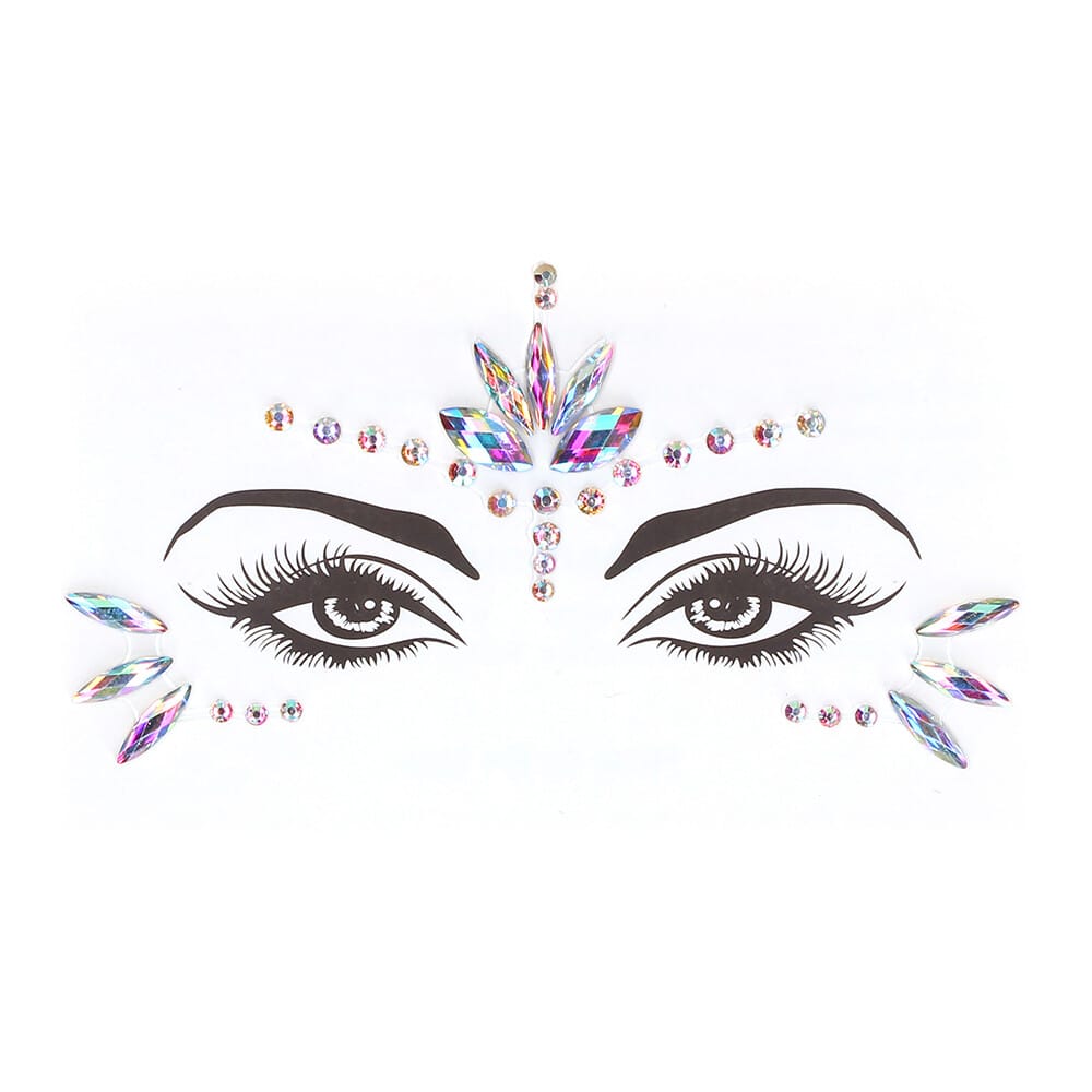 BLS010OPALx1.jpg Le Desir Dazzling Eye Contact Bling Sticker - Image 1