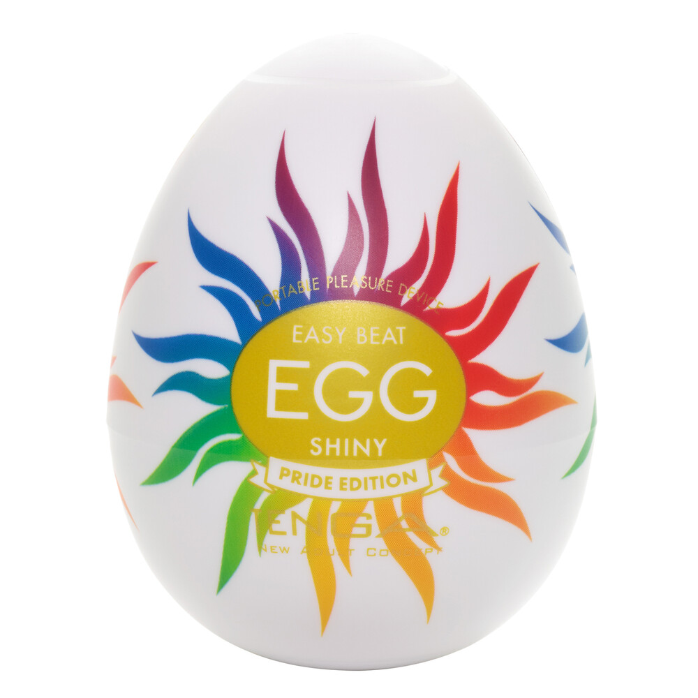 EGG-011Px1.jpg Tenga Shiny Pride Edition Egg Masturbator - Image 1