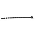 6 Inch Black Silicone Beaded Penis Sound Plug - Image 3