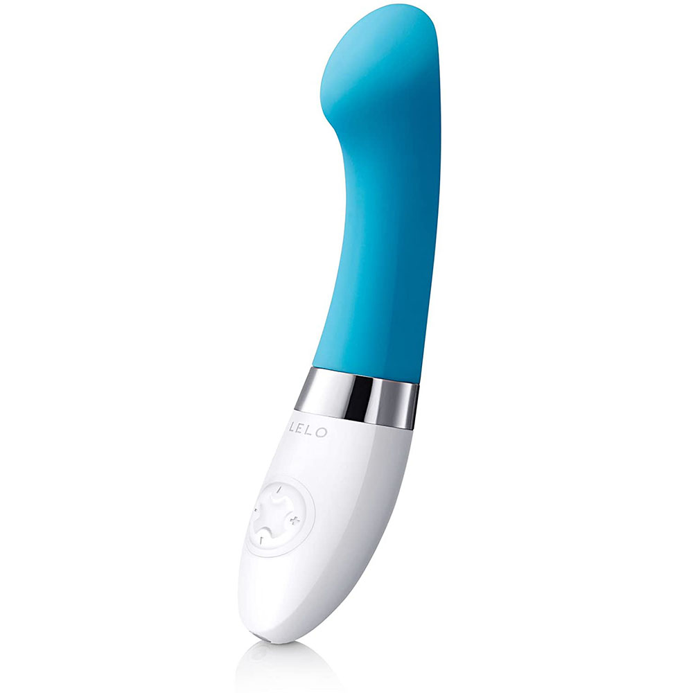 LELO7861x1.jpg Lelo Gigi 2 Turquoise Blue G Spot Vibrator - Image 1