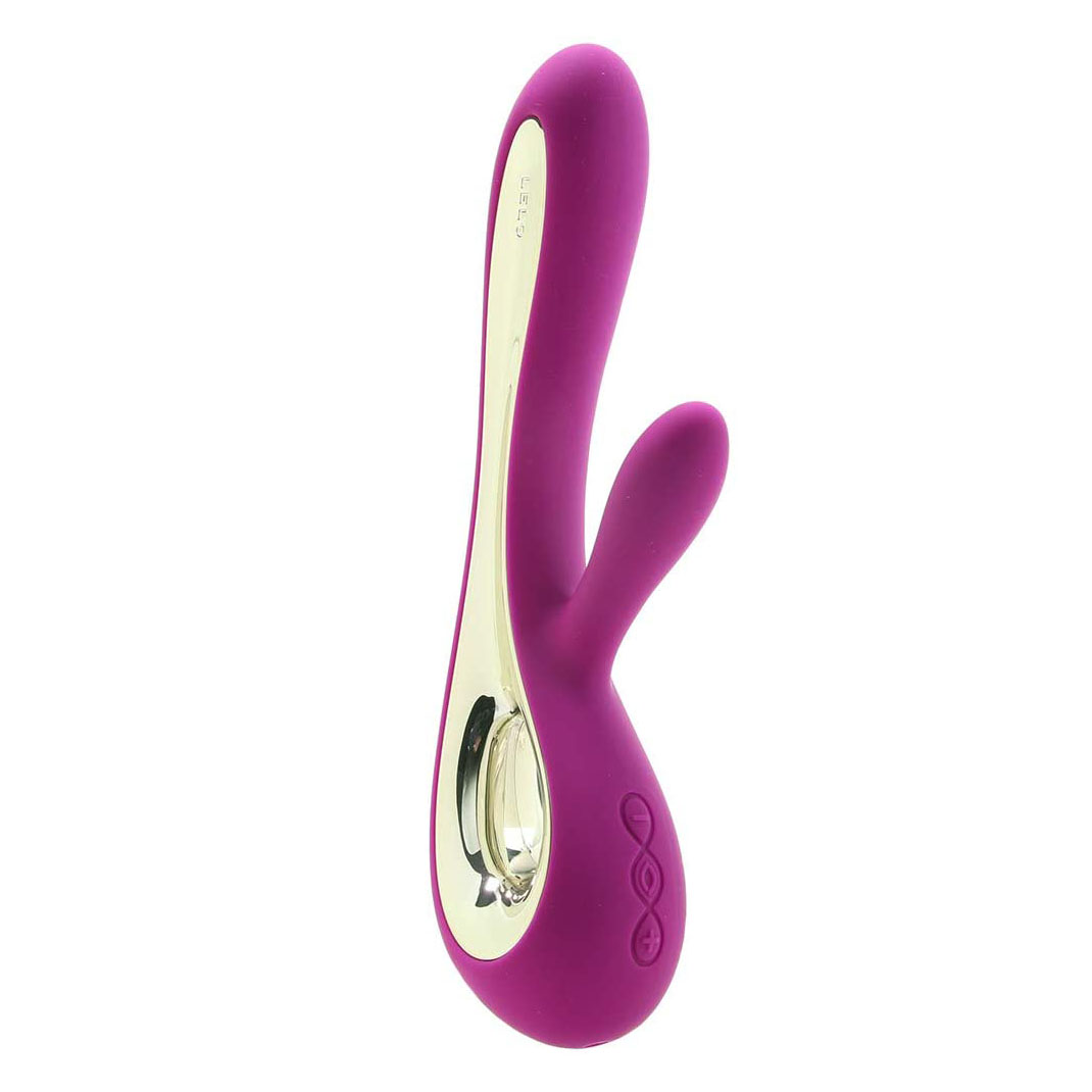 LELO7949x1.jpg Lelo Soraya 2 Dual Rabbit Vibrator Deep Rose - Image 1