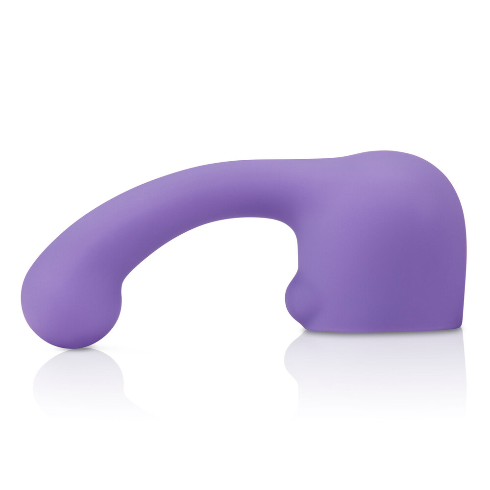 LW-010VTx1.jpg Le Wand Curve Weighted Silicone Petite Wand Attachment - Image 1