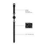 Ouch Breathable Luxury Black Ball Gag - Image 3