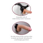 Real Feel Deluxe No 6 Flesh Penis Vibrator - Image 3