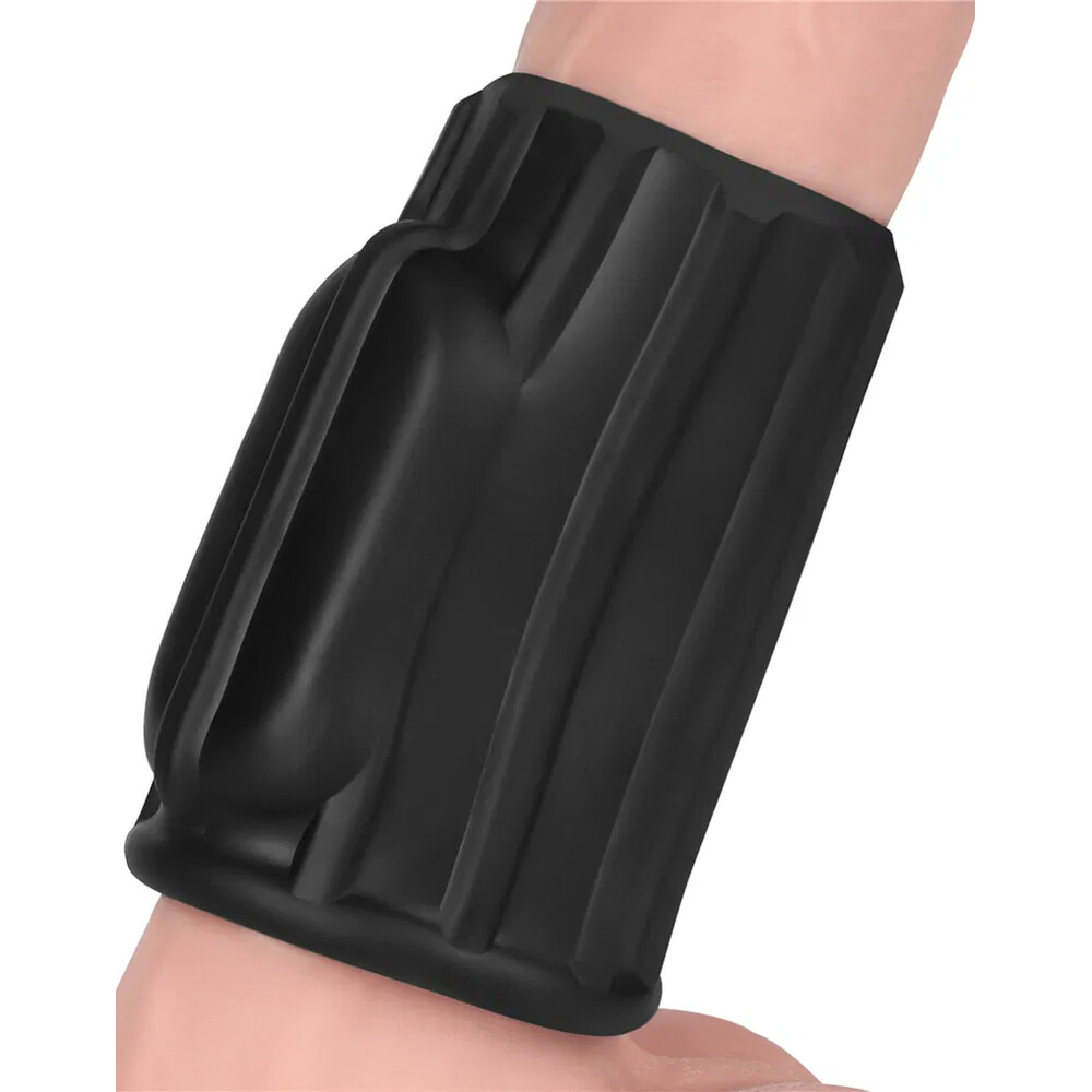 R10101x1.jpg Lovetoy Ridge Vibrating Penis Scrotum Sleeve - Image 1