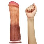 Lovetoy 12 Inch Dual Layered Silicone Horse Cock - Image 3