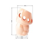 Oscar Penis Sleeve Flesh Pink - Image 2