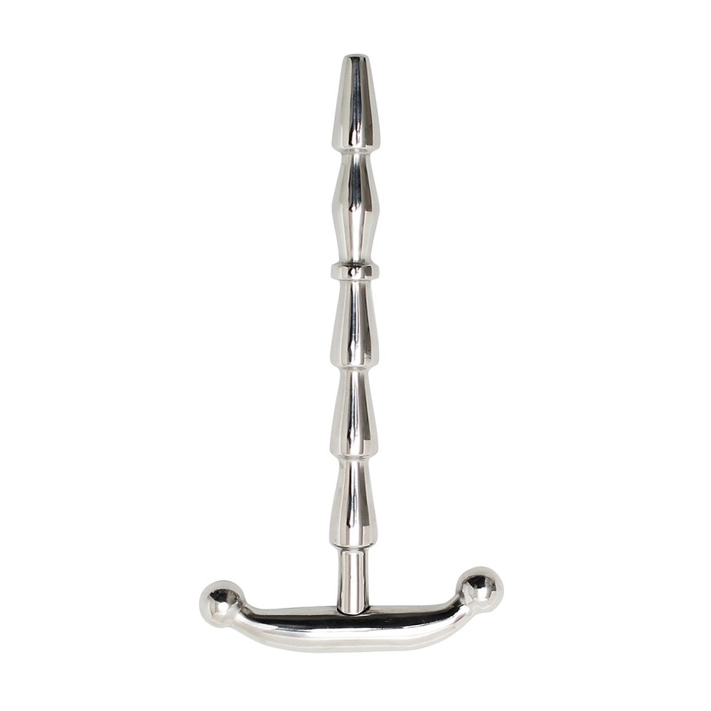 R8188x1.jpg Rimba Bondage Play Ribbed Urethral Stick - Image 1
