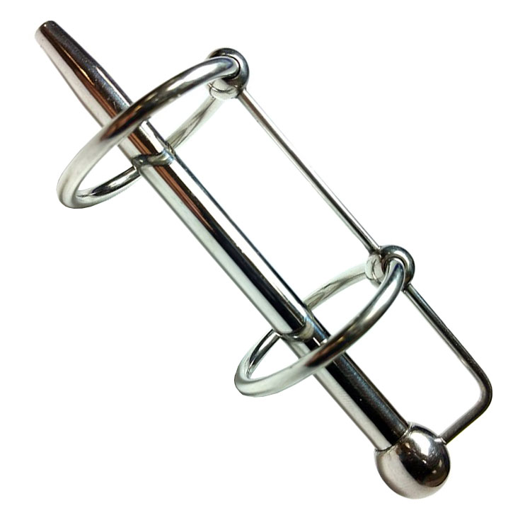 RDRS052x1.jpg Rouge Stainless Steel Double Ring Sperm Stopper - Image 1