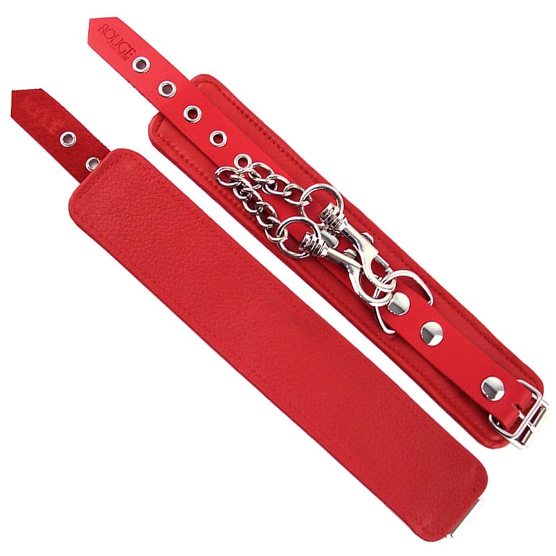 RHC1045RDx1.jpg Rouge Garments Wrist Cuffs Red - Image 1