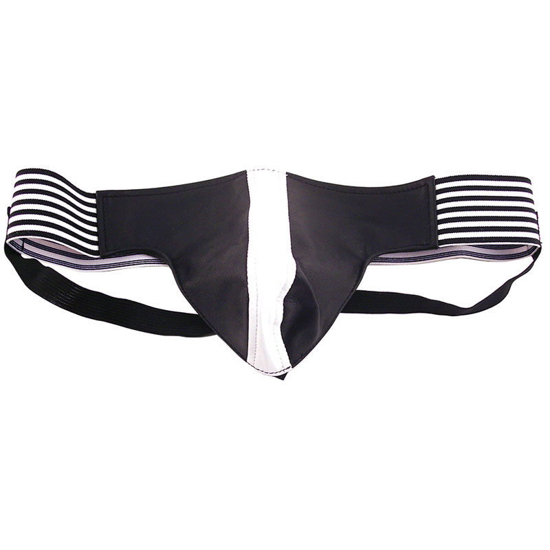 RJS1112BWx1.jpg Rouge Garments Jock Black And White - Image 1