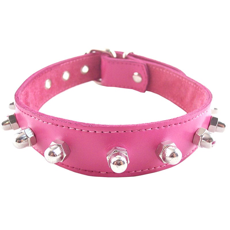 RNC1110PKx1.jpg Rouge Garments Pink Nut Collar - Image 1